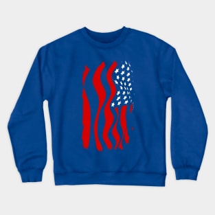 American Flag Crewneck Sweatshirt